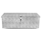 Universal Truck Trailer Tool Box w/ Lock & Key 30x13x10 Aluminum