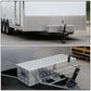 Universal Truck Trailer Tool Box w/ Lock & Key Aluminum 39x13x10