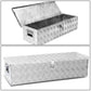 Universal Truck Trailer Tool Box with Lock Aluminum 50x13x10