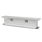 Universal Truck Crossover Tool Box with Lock Aluminum 63x12x14