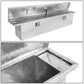 69" Crossover Truck Tool Box with Lock & Key Aluminum