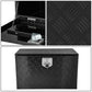Universal Truck Trailer Aluminum Tool Box 30x18x17 w/ Lock Diamond Tread