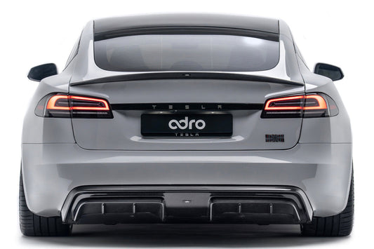 ADRO Tesla Model S Carbon Fiber Rear Diffuser