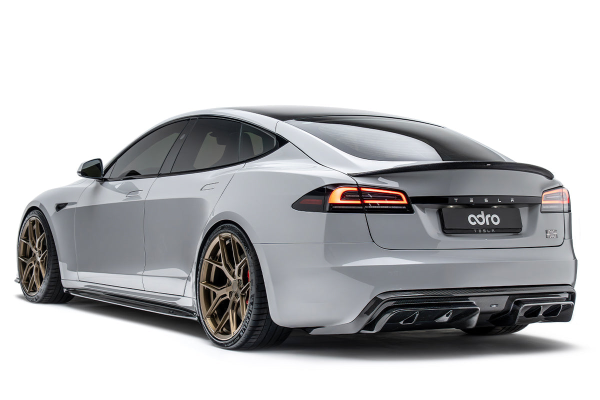ADRO Tesla Model S Carbon Fiber Rear Diffuser