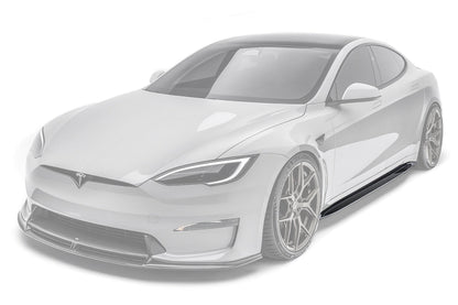 ADRO Tesla Model S Carbon Fiber Side Skirt Set