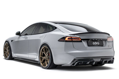 ADRO Tesla Model S Carbon Fiber Side Skirt Set