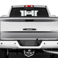 2003-2006 Dodge Ram 2500 3500 3D LED Tailgate Brake Light - Black