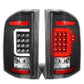 07-14 Chevy Silverado GMC Sierra C-Bar 3D LED Tron Style Tail Lights