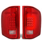 07-14 Chevy Silverado GMC Sierra TRON Style C-Bar LED Tail Lights