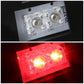 99-03 Chevrolet Silverado GMC Sierra LED Tail Lights Black Clear