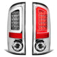02-06 Dodge Ram C-Bar U-Halo LED Tail Lights Chrome Clear