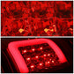 09-17 Dodge Ram C-Bar 3D LED Tail Lights Chrome Red