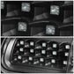 94-02 Dodge Ram LED Tail Lights - Black/Clear
