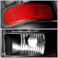 94-02 Dodge Ram LED Tail Lights - Black/Clear