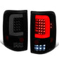 04-08 Ford F-150 3D C-Bar LED Tail Lights - Black/Smoke