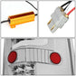 04-08 Ford F-150 3D Style Dual C-Bar LED Tail Lights - Chrome/Clear