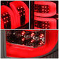 04-08 Ford F-150 3D Style Dual C-Bar LED Tail Lights - Chrome/Clear