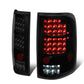 2004-2008 Ford F-150 LED Tail Lights - Black Smoke