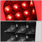 09-14 Ford F-150 Dual C-Bar 3D LED Tail Lights Black/Clear