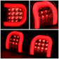 2009-2014 Ford F-150 Dual C-Bar 3D LED Tail Lights - Chrome/Clear