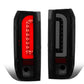 90-97 Ford F-150/F-250/F-350/Bronco 3D LED Tail Lights Black/Smoke