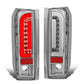 90-97 Ford F-150/F-250/F-350/Bronco 3D LED Tail Lights Chrome/Clear
