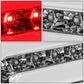 90-97 Ford F-150/F-250/F-350/Bronco 3D LED Tail Lights Chrome/Clear