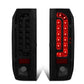 90-97 Ford F-150/F-250/F-350/Bronco LED Tail Lights - Black/Smoke