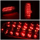 90-97 Ford F-150/F-250/F-350/Bronco LED Tail Lights Chrome/Red