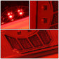 90-97 Ford F-150/F-250/F-350/Bronco LED Tail Lights Chrome/Red