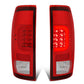 97-07 Ford F-150 F-250 F-350 F-450 F-550 C-Bar 3D LED Tail Lights Chrome