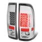 97-07 Ford F-150 F-250 F-350 F-450 F-550 LED Tail Lights Chrome