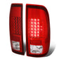 08-16 Ford F-250/F-350/F-450/F-550 Super Duty LED Tail Lights Chrome