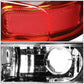 00-06 Chevy Tahoe Suburban GMC Yukon C-Bar 3D U-Halo LED Tail Lights
