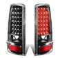 2000-2006 Chevrolet Tahoe Suburban GMC Yukon LED Tail Lights Black