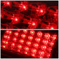 00-06 Chevrolet Tahoe Suburban Yukon LED Tail Lights Chrome Red