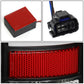 07-14 GMC Sierra 3D LED Tail Lights Black Clear