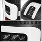 07-14 GMC Sierra 3D LED Tail Lights Black Clear