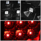07-14 GMC Sierra 3D LED Tail Lights Black Clear