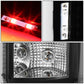 07-14 GMC Sierra 3D LED Tail Lights Black Clear