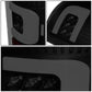 07-14 GMC Sierra 3D LED Tail Lights - Black Smoke