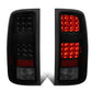 07-14 GMC Sierra LED Tail Lights Black Smoke