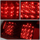 07-14 GMC Sierra LED Tail Lights Chrome/Red