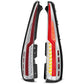 07-14 Chevrolet Tahoe / GMC Yukon Full LED Tail Lights Chrome Clear