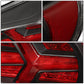 13-17 Subaru BRZ Black Housing Clear Lens Red Signal Tail Lights
