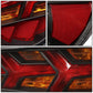 13-17 Subaru BRZ Black Housing Clear Lens Amber Signal Tail Lights