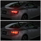 13-17 Subaru BRZ Black Housing Clear Lens Amber Signal Tail Lights