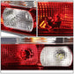 92-00 Lexus SC300 SC400 Red Clear Tail Lights