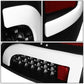 2005-2015 Toyota Tacoma L-Bar Style 3D LED Tail Lights - Black/Clear