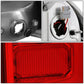 2005-2015 Toyota Tacoma L-Bar Style 3D LED Tail Lights Chrome/Red